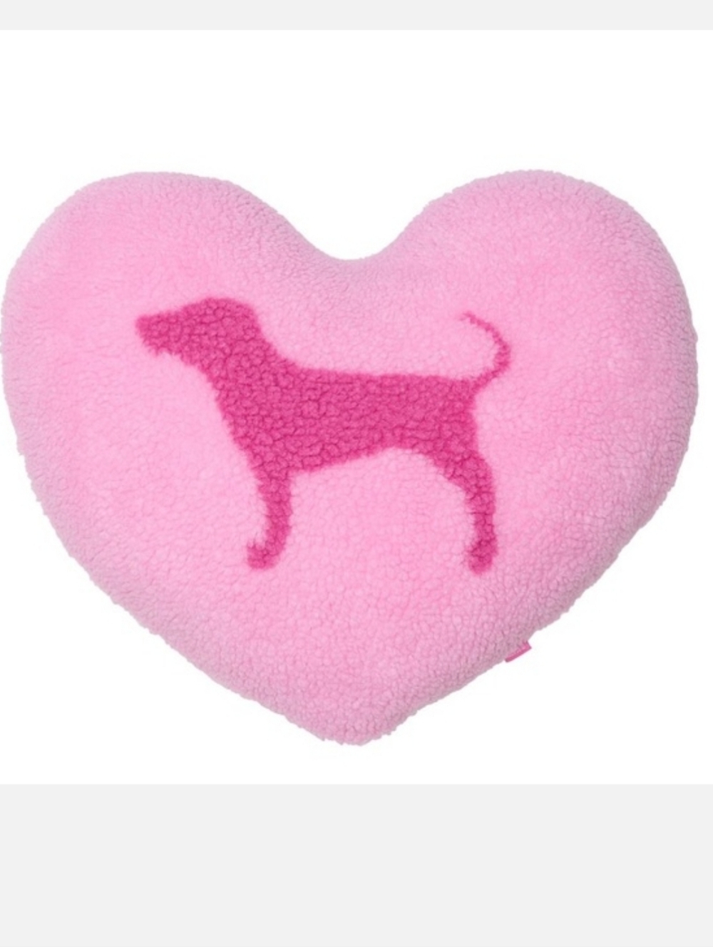 VS Pink Heart Pillow